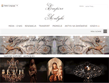 Tablet Screenshot of empire-antyki.com